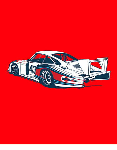 935 racing shirts race car shirt flat