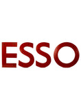 vintage signs esso wood letters