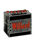 vintage signs willard batteries flange sign back
