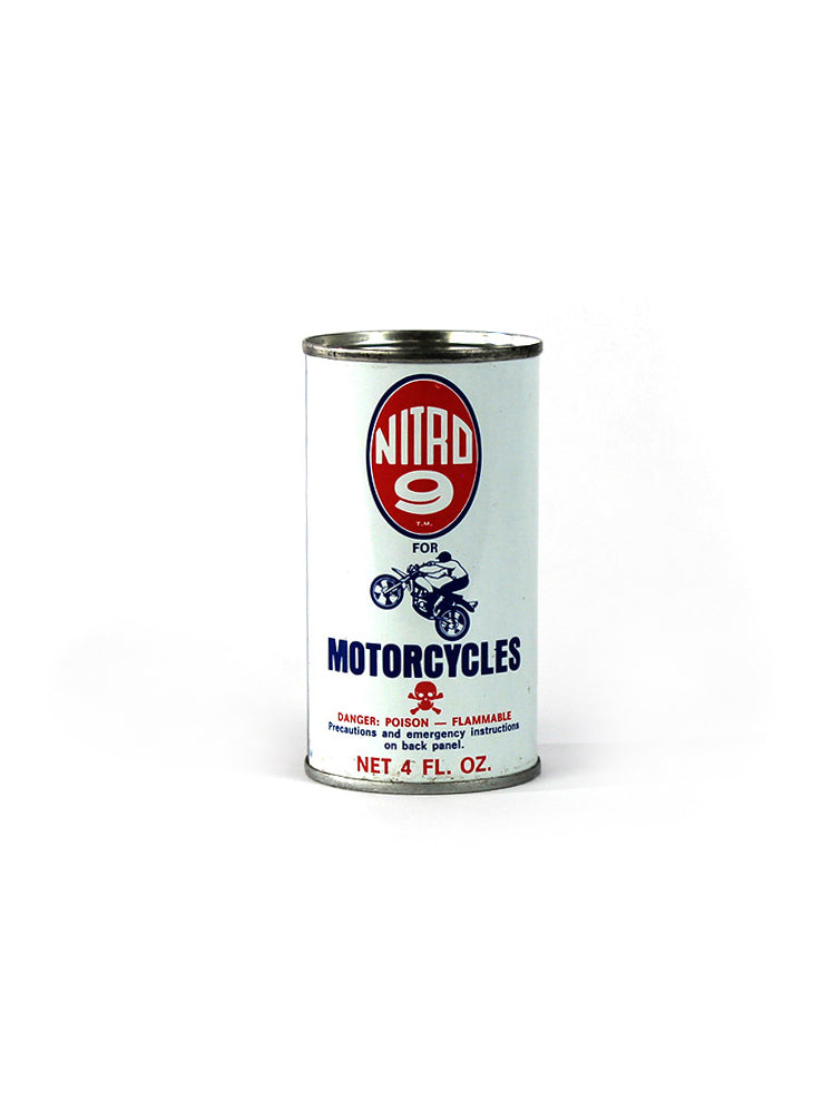 Vintage Oil Cans - N.O.S. Nitro 9 Man Oil Can