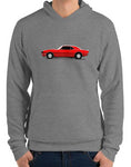car shirts 1968 ss 396 muscle car shirts hockey stick stripe premium hoodie asphalt