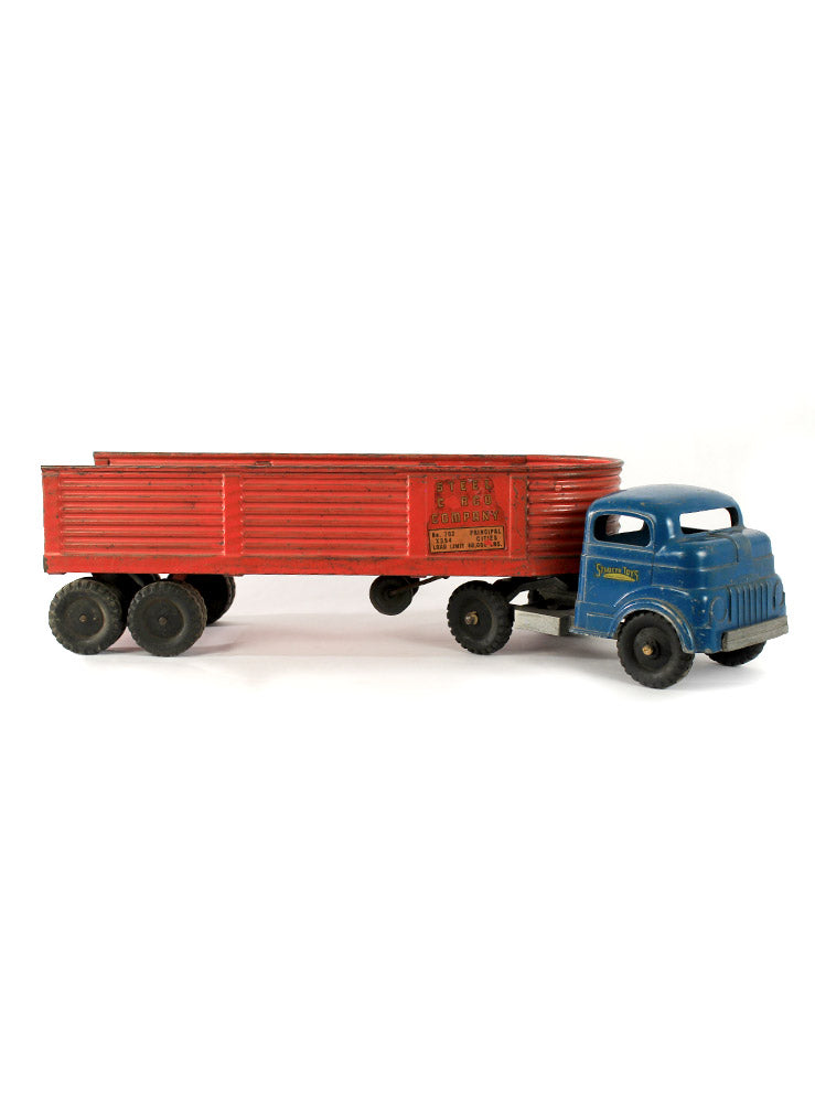 Collectible Toys Structo Steel Cargo Company Truck I Crave Cars