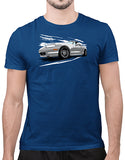 jdm shirts car shirts white on blue racing shirts