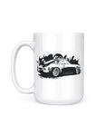 turbo 911 sports car mug classic car gifts front