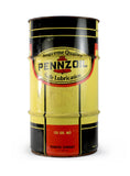 vintage oil cans man cave decor large pennzoil trash can