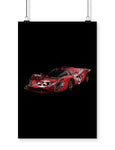 1967 330 p3 car art poster