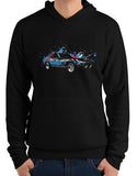 1967 blue vette car shirts hoodies premium hoodie