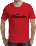 1969 c2 vette sports car shirts hoodies mens red