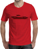 1969 c2 vette sports car shirts hoodies mens red