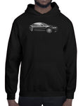 2 door bimmer german car hoodie black
