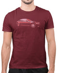 2 door bimmer german car shirt cardinal