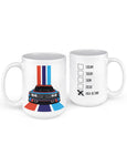 2002 csl race car mug front man cave gifts web front back