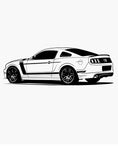 302 pony car t shirt car shirts