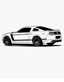 302 pony car t shirt car shirts