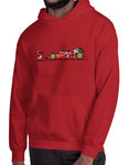 8 bit indy race car shirts hoodies hoodie red