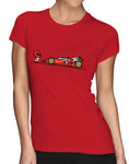 8 bit indy race car shirts hoodies womens red