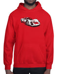 906 race car shirts classic car shirts mens red hoodie