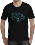 CJ2  Off Roading T Shirts Hoodies mens blue