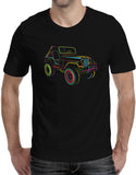 CJ2  Off Roading T Shirts Hoodies mens multicolor