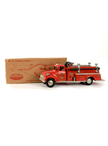 collectible toys tonka no 46 suburban pumper fire truck