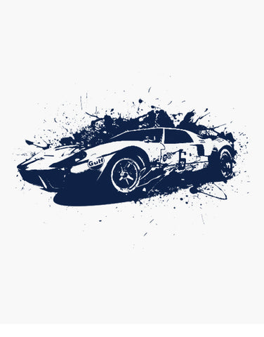 ford gt40 shirt racing shirts flat