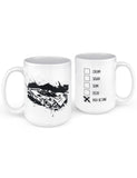 Porsche 962 imsa gt le mans race car mug