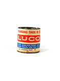 vintage oil cans luco sparkling tinsel