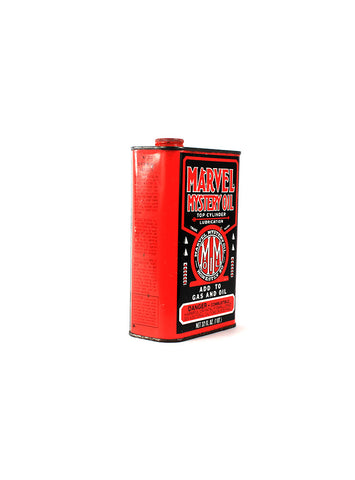 Marvel Mystery Oil 5 Gallon Can, 60s-70s - FULL - auto parts - by