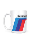 bavarian brewed race car mug gifts for car lovers front