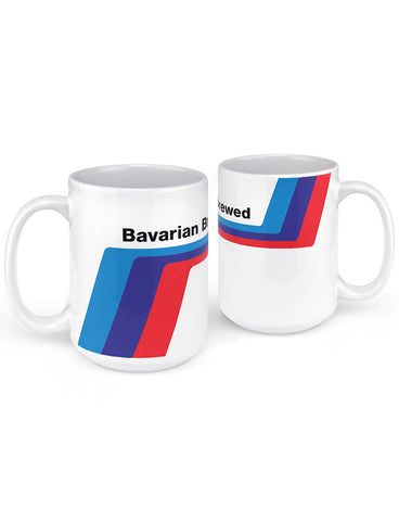 bavarian brewed race car mug gifts for car lovers