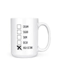 booost ghost turbo funny coffee mug back