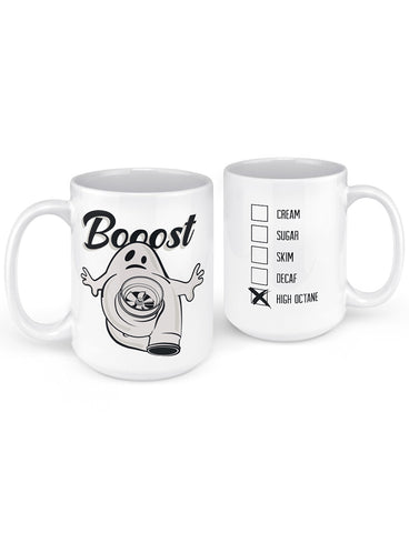 Booost Ghost Turbo Funny Coffee Mug