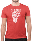 cancer shirts stronger than cancer shirt heather red