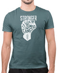 cancer shirts stronger than cancer shirt heather slate