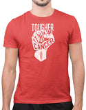cancer shirts tougher than cancer shirt heather red