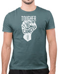 cancer shirts tougher than cancer shirt heather slate