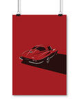 car posters 1963 vette split window