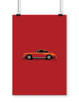 car posters 1967 911 sports car art