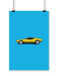 car posters detomaso pantera