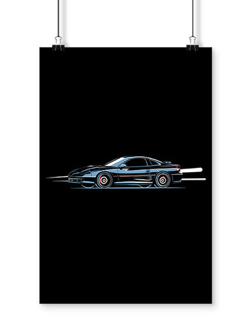car posters stealth car art