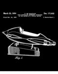 car shirts 1954 coin rocket amusement ride patent t shirts flat