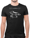 car shirts 1954 coin rocket amusement ride patent t shirts mens black