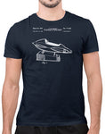 car shirts 1954 coin rocket amusement ride patent t shirts mens navy