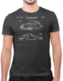 car shirts classic car shirts 911 patent drawing sports car shirts asphalt