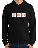 car shirts eat sleep helmet black premium hoodie