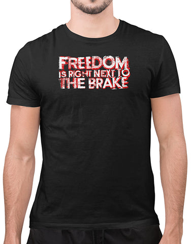 car shirts freedom is right next to the brake black racing shirts