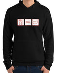Car shirts premium hoodie eat sleep race track black