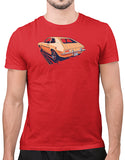 car t shirts pinto car shirt mens red