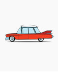 cartoon 1959 caddy car shirts hoodies flat