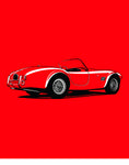 cobra t shirt classic car t shirts flat